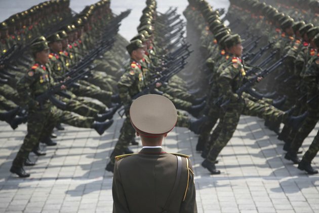 North Korean Soldier Deserts Unit During Military Parade Practice