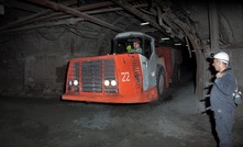 Underground in Alrosa's Aikhal diamond mine