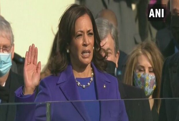 Kamala Harris sworn in as US Vice President