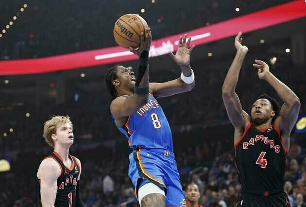 Chet Holmgren returns as Thunder take down Raptors