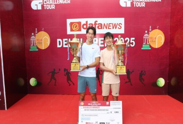 Delhi Open: Unseeded Japanese pair of Imamura-Noguchi secure men's doubles title