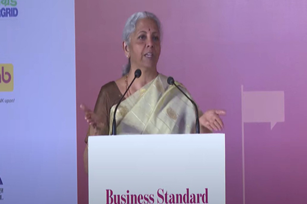 "India can be the engine of global growth," says FM Sitharaman