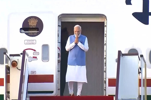 PM Modi arrives in Oman on final leg of three-nation tour