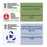 Centre grants Navratna status to IRCTC, IRFC