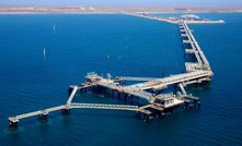 Jetty at Chevron's Gorgon project in WA