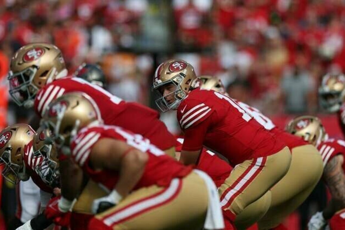 49ers' Mac Jones to start again as Brock Purdy, Ricky Pearsall ruled out vs. Falcons
