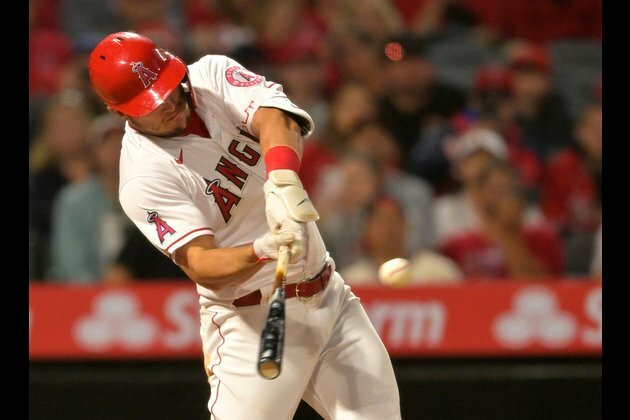 Five Angels pitchers combine to blank Nationals