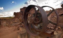 Historic machinery at Nymagee