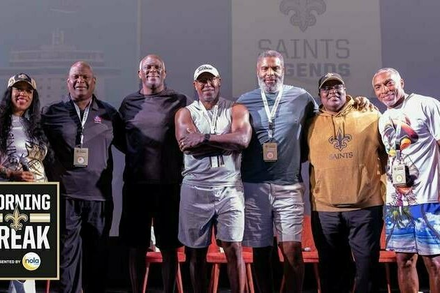 Morning Break: Saints legends and fans enjoy a cruise getaway