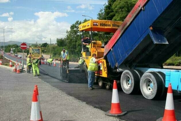 Minister Mallon announces a Pound 500,000 pedestrian safety improvement scheme at the McKinstry Road Roundabout, Dunmurry
