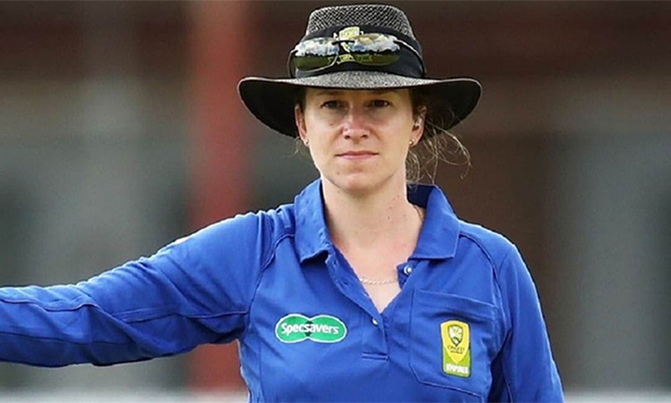'Special day' for history-making woman umpire 'Special day' for history-making woman umpire