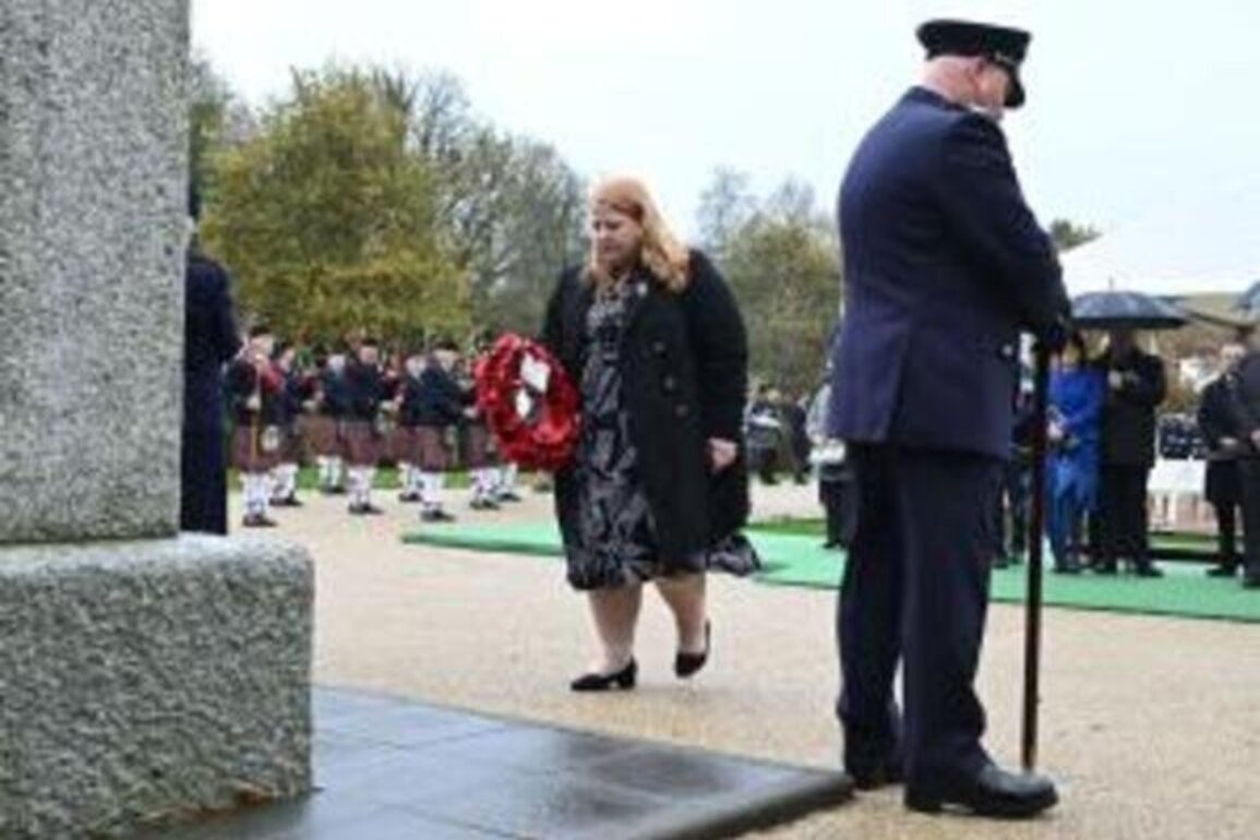 Justice Minister attends Prison Service remembrance service at Hydebank