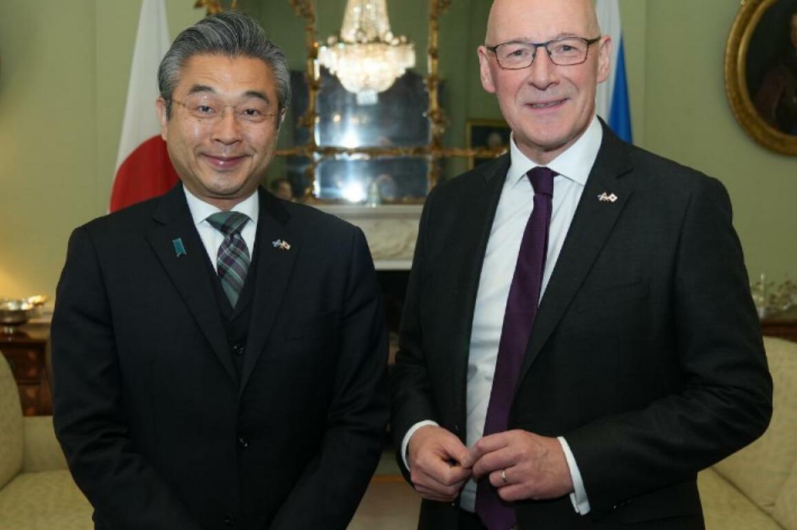 Swinney says links with Japan hugely valuable as he hosts ambassador - The Herald