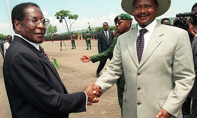 PICTURES: When Mugabe visited Uganda PICTURES: When Mugabe visited Uganda
