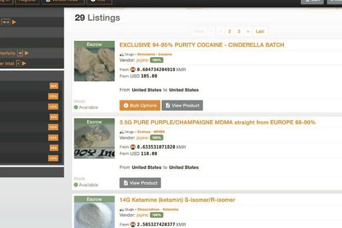 L.A. County men allegedly ran dark web drug-dealing network