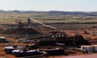 The Roy Hill iron ore mine in the Pilbara 
