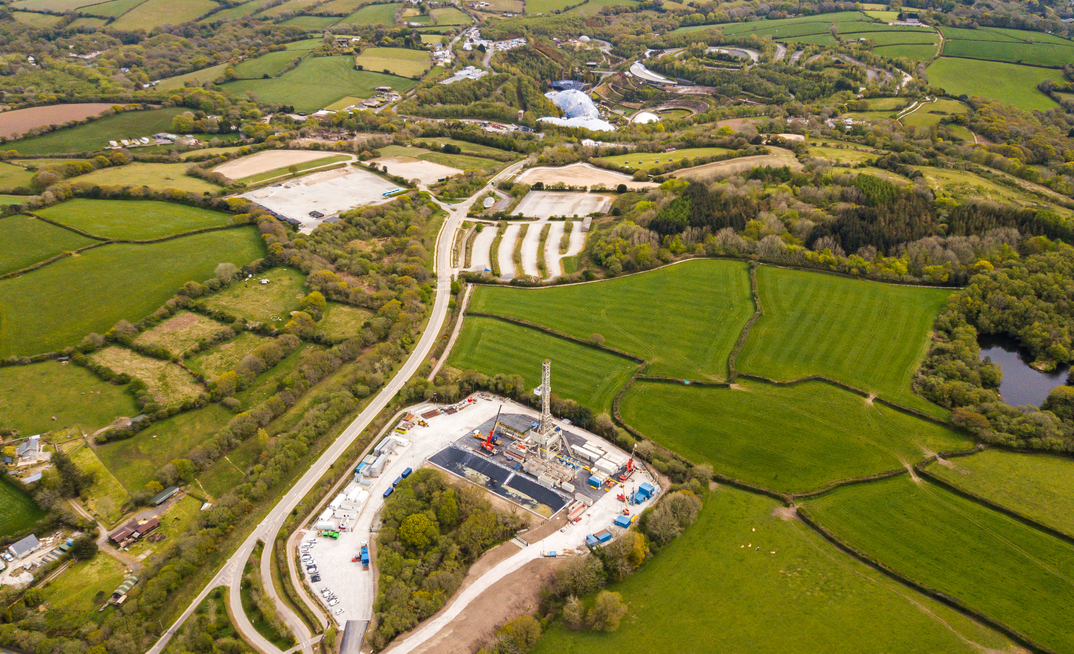 The Eden Project in Cornwall is an example of deep geothermal in action in the UK
