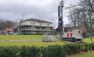  The use of a Comacchio GEO 909 GT rig allowed contractor ADP Group leave the formal lawns on the jobsite as close to the condition in which they were found, as possible