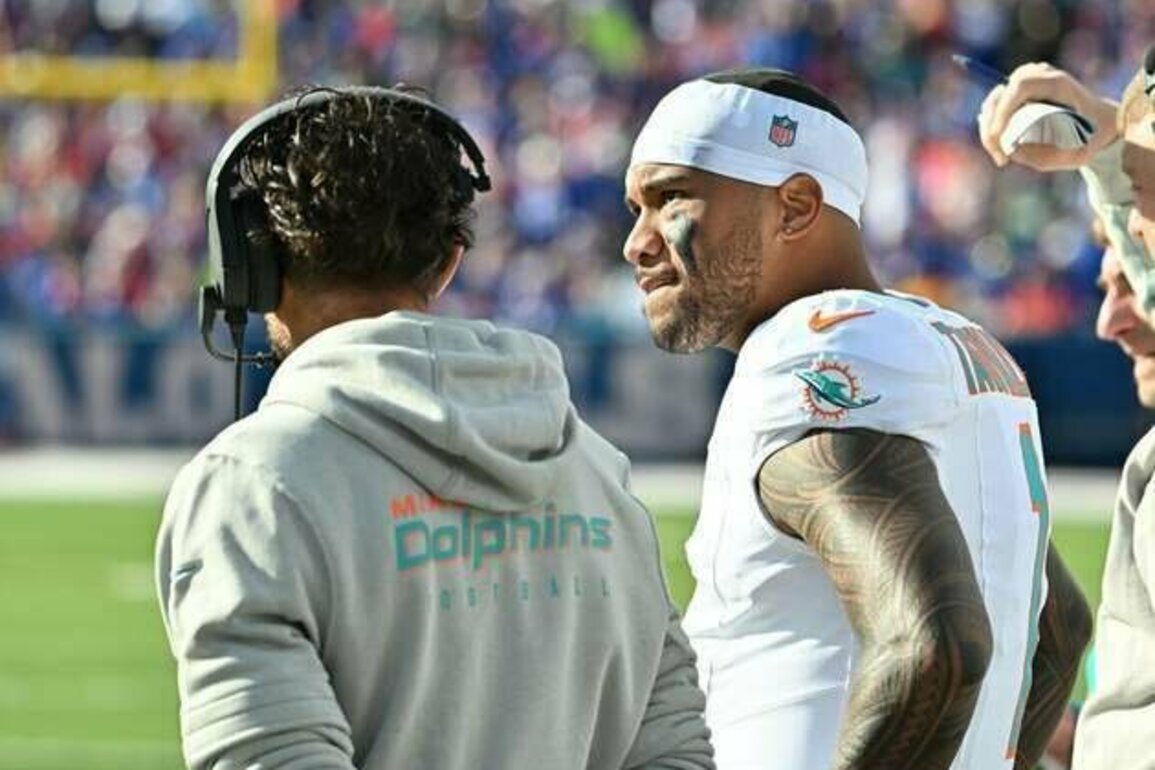 Dolphins QB Tua Tagovailoa on benching: 'Not proud of where I am'