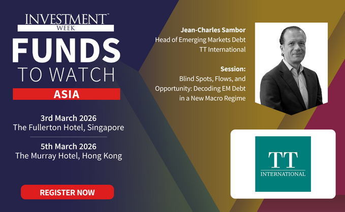 TT International's head of EM debt Jean-Charles Sambor to speak at Funds to Watch Asia
