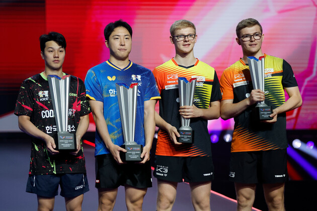 (SP)U.S.-LAS VEGAS-TABLE TENNIS-WTT SMASH 2025-MEN'S DOUBLES-FINAL