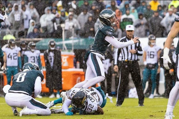 Eagles K Jake Elliott (ankle) likely out for Week 5