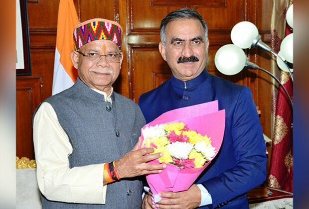 Himachal Pradesh CM greets Shiv Pratap Shukla on assuming office of Governor