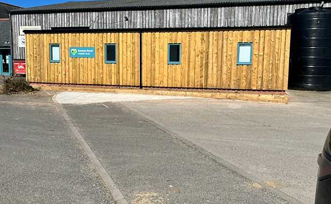Health hub open for business at Exmoor Farmers livestock market