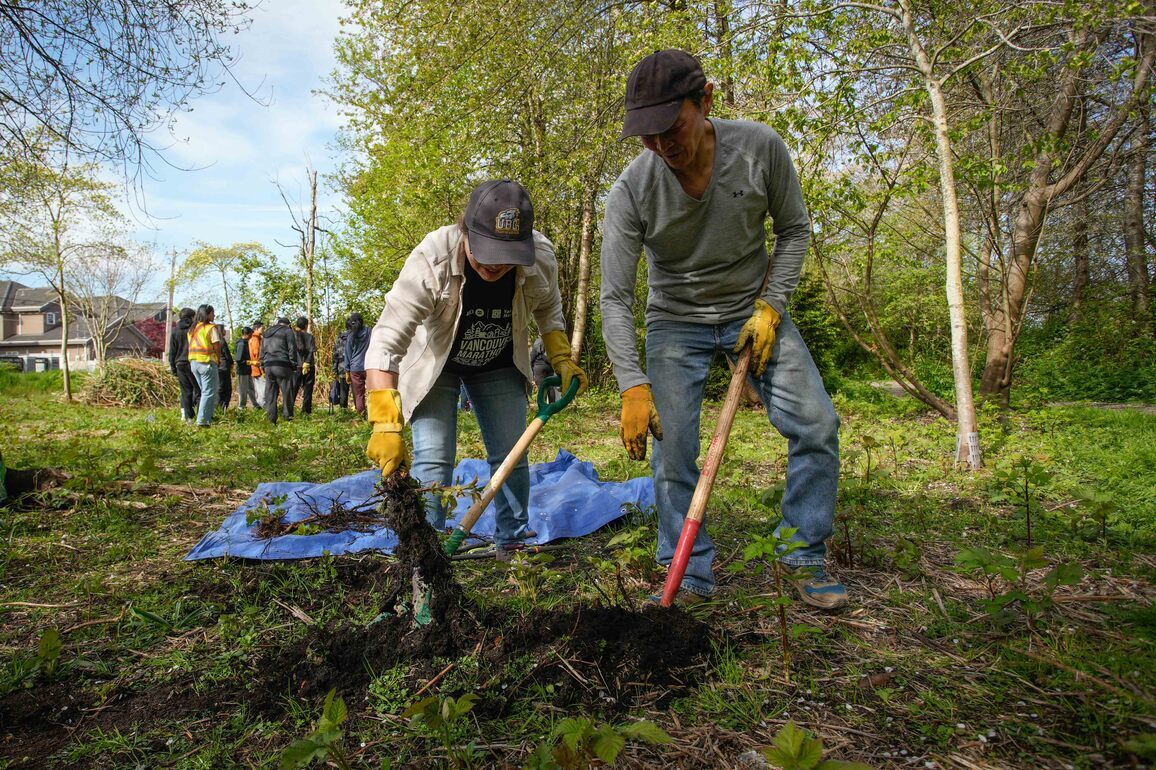 CANADA-VANCOUVER-EARTH DAY-EVENT