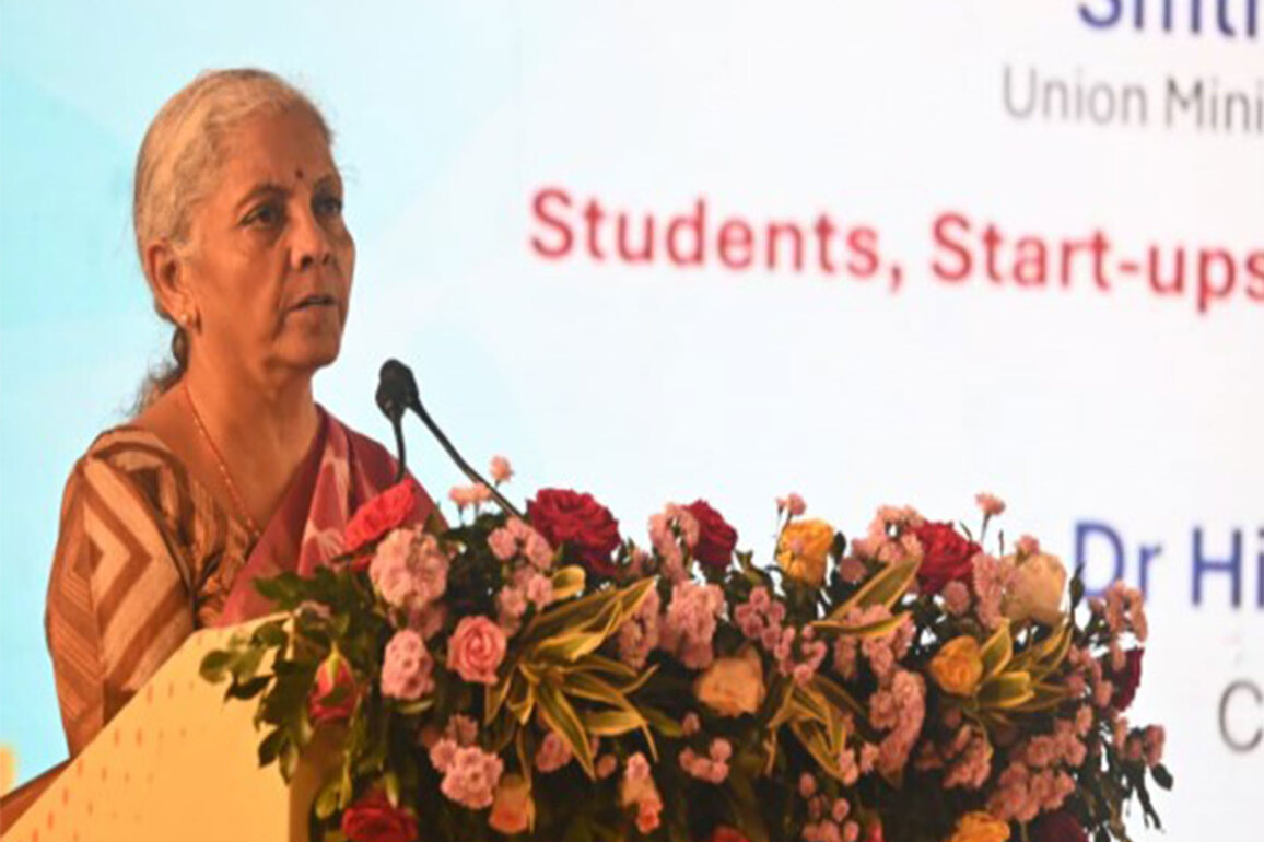 Finance Minister Nirmala Sitharaman visits Tata Electronics' OSAT project site at Jagiroad