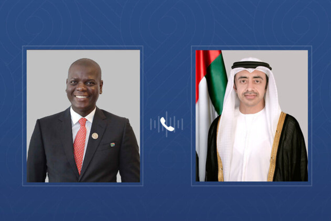Abdullah bin Zayed receives phone call from South Africa's Minister of International Relations and Cooperation