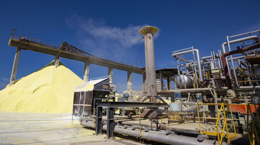 Planta da Mosaic em Uberaba fertilizante fosfato minas gerais
