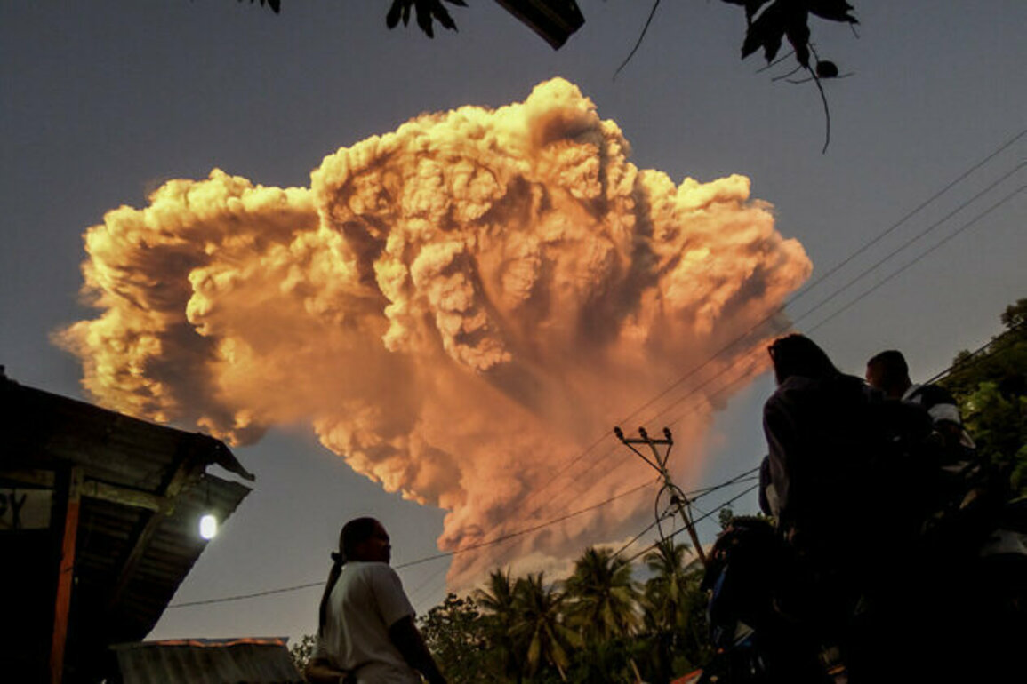 Indonesia's Mount Lewotobi Laki-Laki volcano erupts, blasts 10 km ash plume
