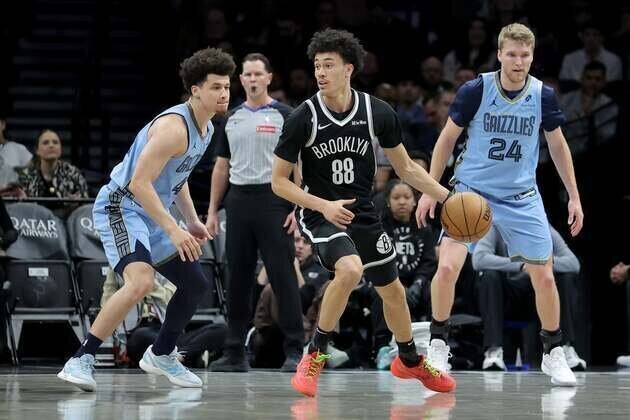 Nets push past Grizzlies for rare winning streak