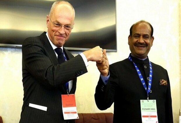 Om Birla meets Dutch Senate President on sidelines of G-20 Parliamentary Speakers Summit