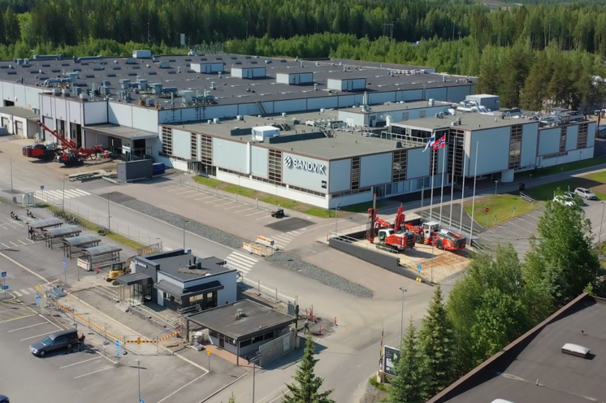 Sandvik's facility in Tampere, Finland