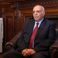 EGYPT-CAIRO-DESERT RESEARCH CENTER-PRESIDENT-INTERVIEW