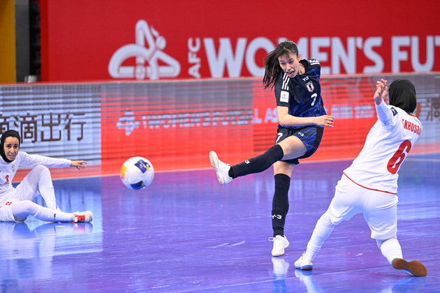 (SP)CHINA-HOHHOT-FUTSAL-WOMEN-ASIAN CUP-SEMIFINAL-JAPAN VS IRAN (CN)