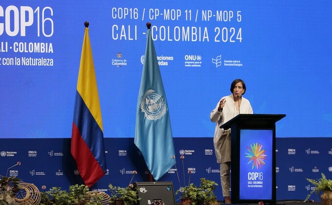 COP16 President Susana Mohamed at the opening ceremony | Credit: CBD