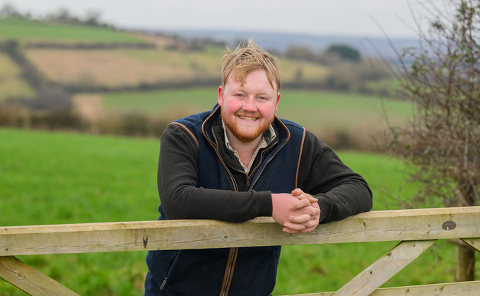 Kaleb Cooper hopes young people will see farming as a potential career