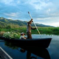 Asia Album: Scenery of Inle Lake in Myanmar