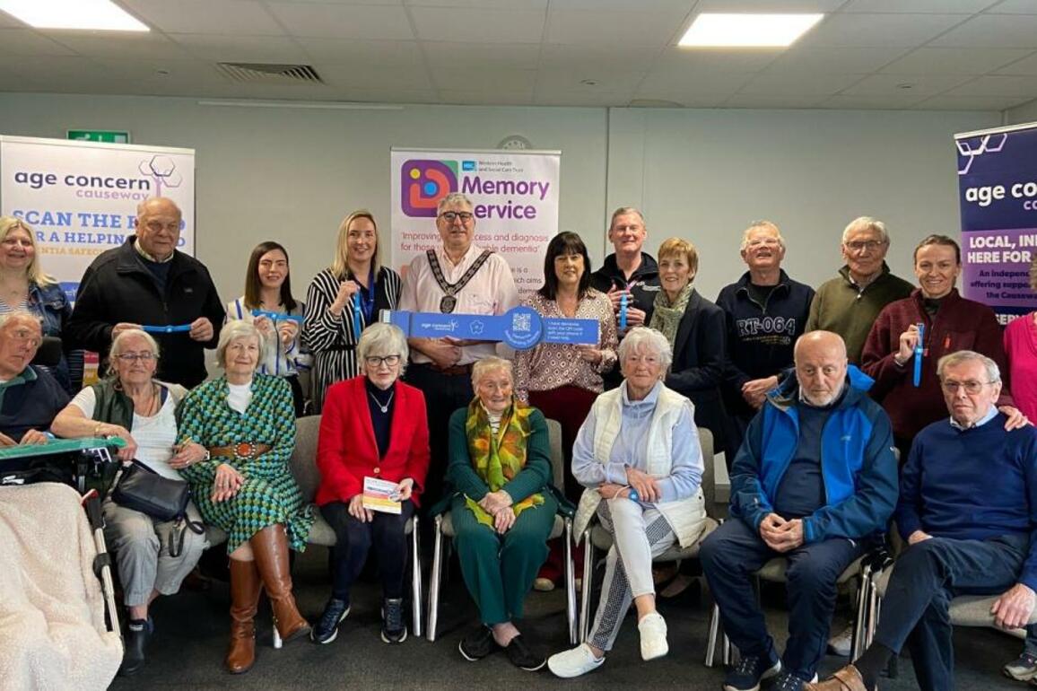 New dementia wristband initiative launched in Enniskillen