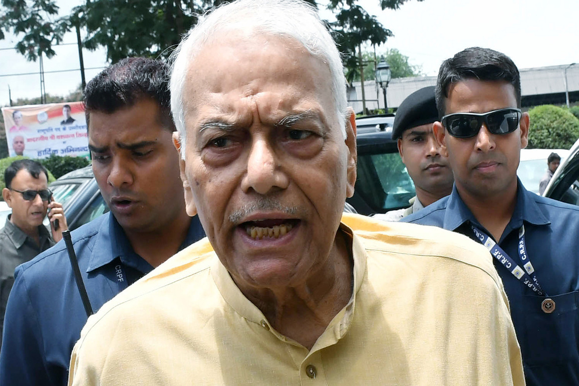 ECI acting like BJP functionary: Former Union Minister Yashwant Sinha slams ECI