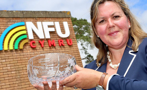 Clare Morgan crowned Wales Woman Farmer of the Year