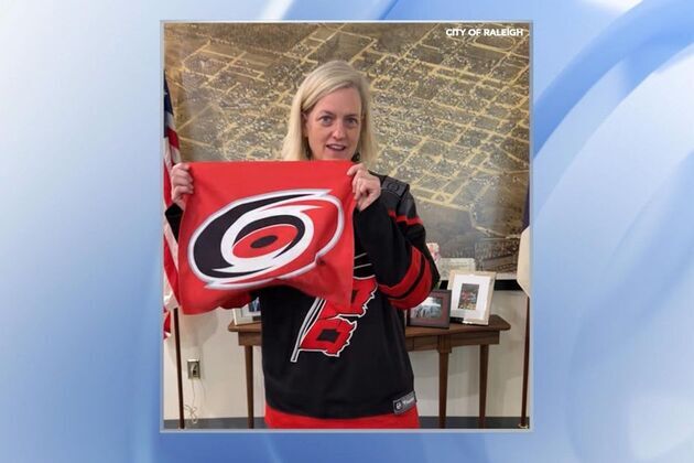 Bling or BBQ- Raleigh mayor places friendly bet with Vegas mayor during Stanley Cup Final