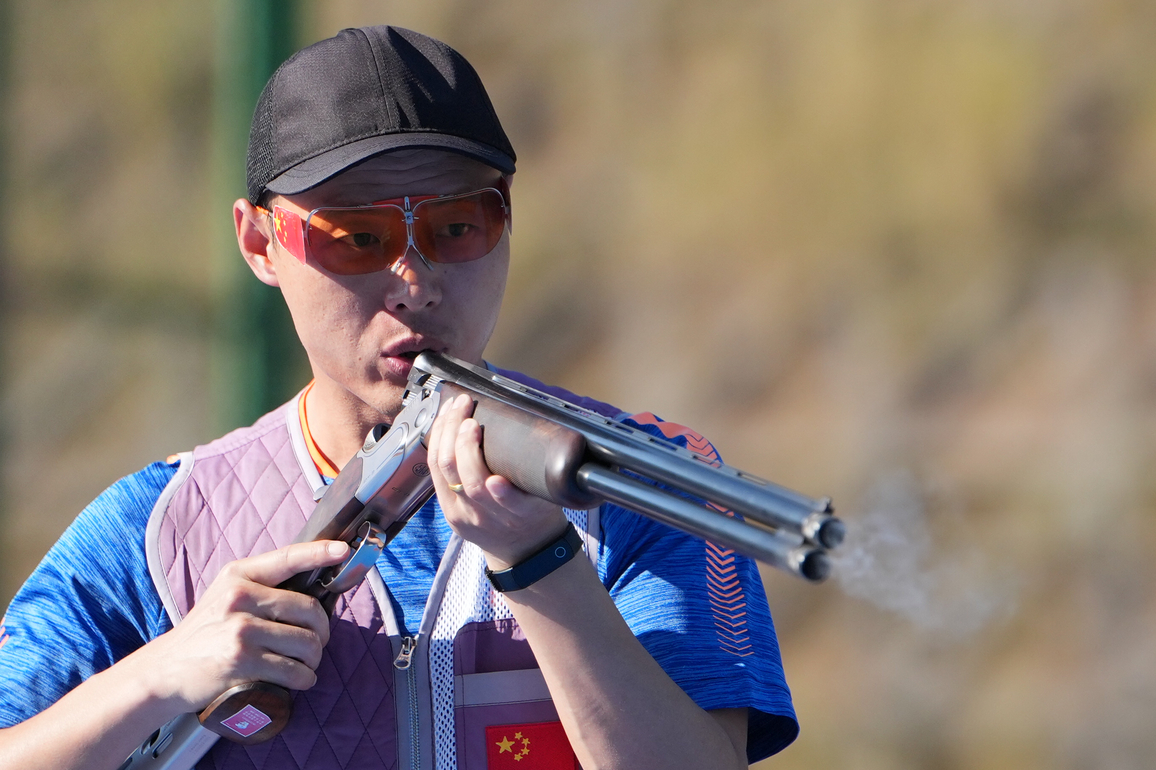 (SP)CHINA-15TH NATIONAL GAMES-SHOOTING-SKEET-MIXED TEAM (CN)