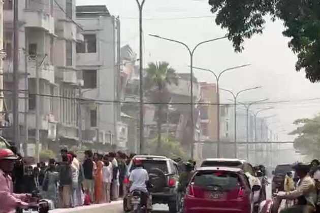 7.7-magnitude earthquake hits Myanmar, with strong tremors felt in multiple locations
