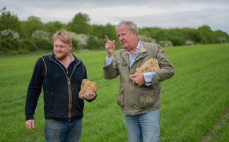 Q&A with Jeremy Clarkson ahead of Clarkson's 51AVƵseries three: "In the past, farming on television has been portrayed as fresh straw, fluffy lambs, agreeable calves - a bit like Babe"