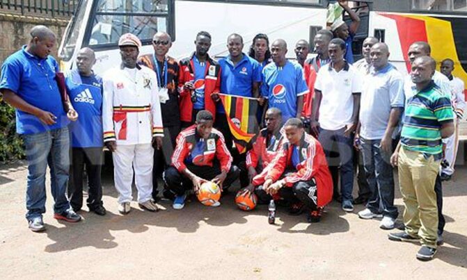 National beach soccer team off to Zanzibar National beach soccer team off to Zanzibar