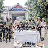 Army along with Assam Police arrest 16 cadres of banned outfits, seize arms and ammunitions